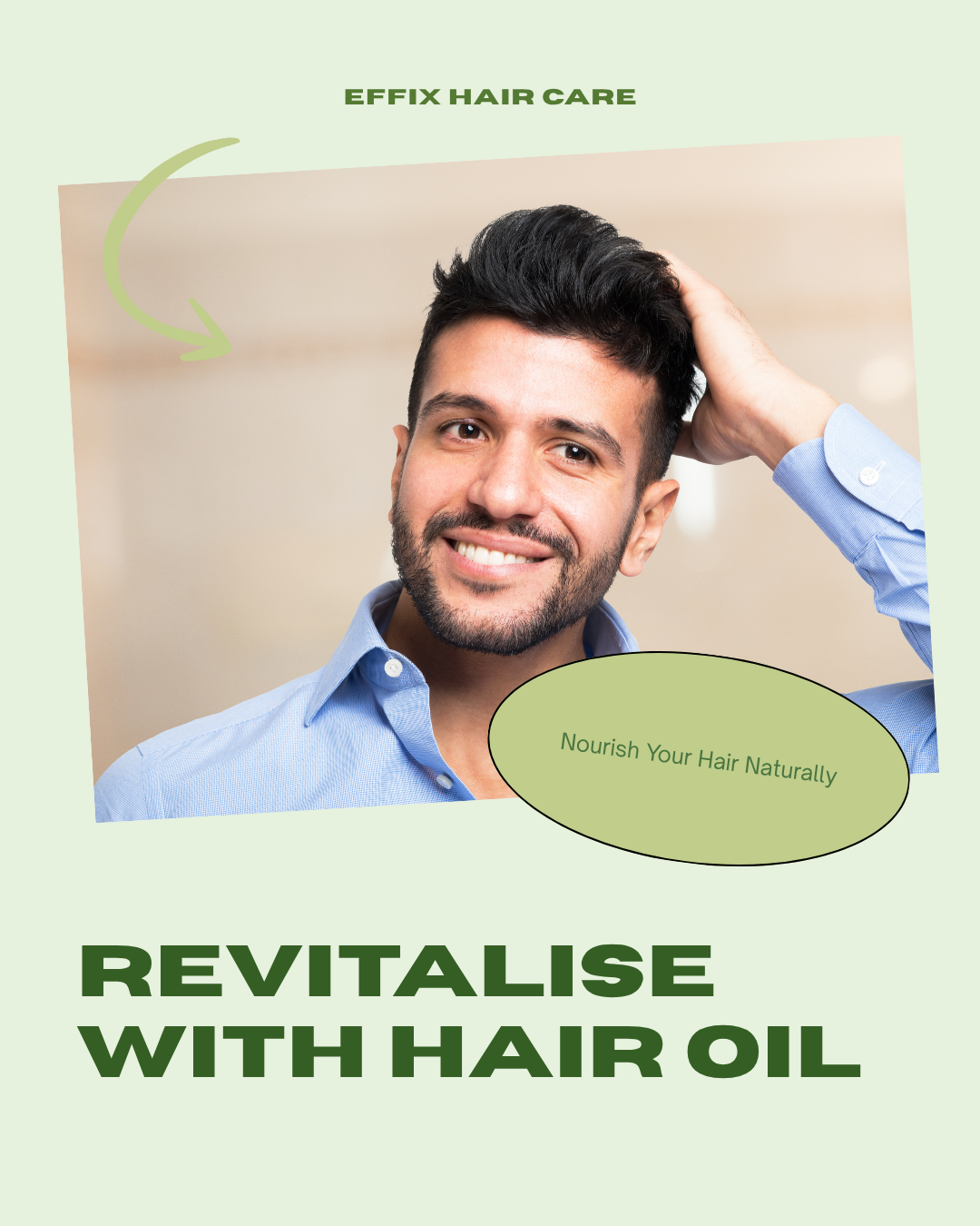 EFFIX Ayurvedic 3 in 1 Hair Growth and Repair Oil - Buy 1 + Get 1 Free (Pack of 2) - Limited Batch!