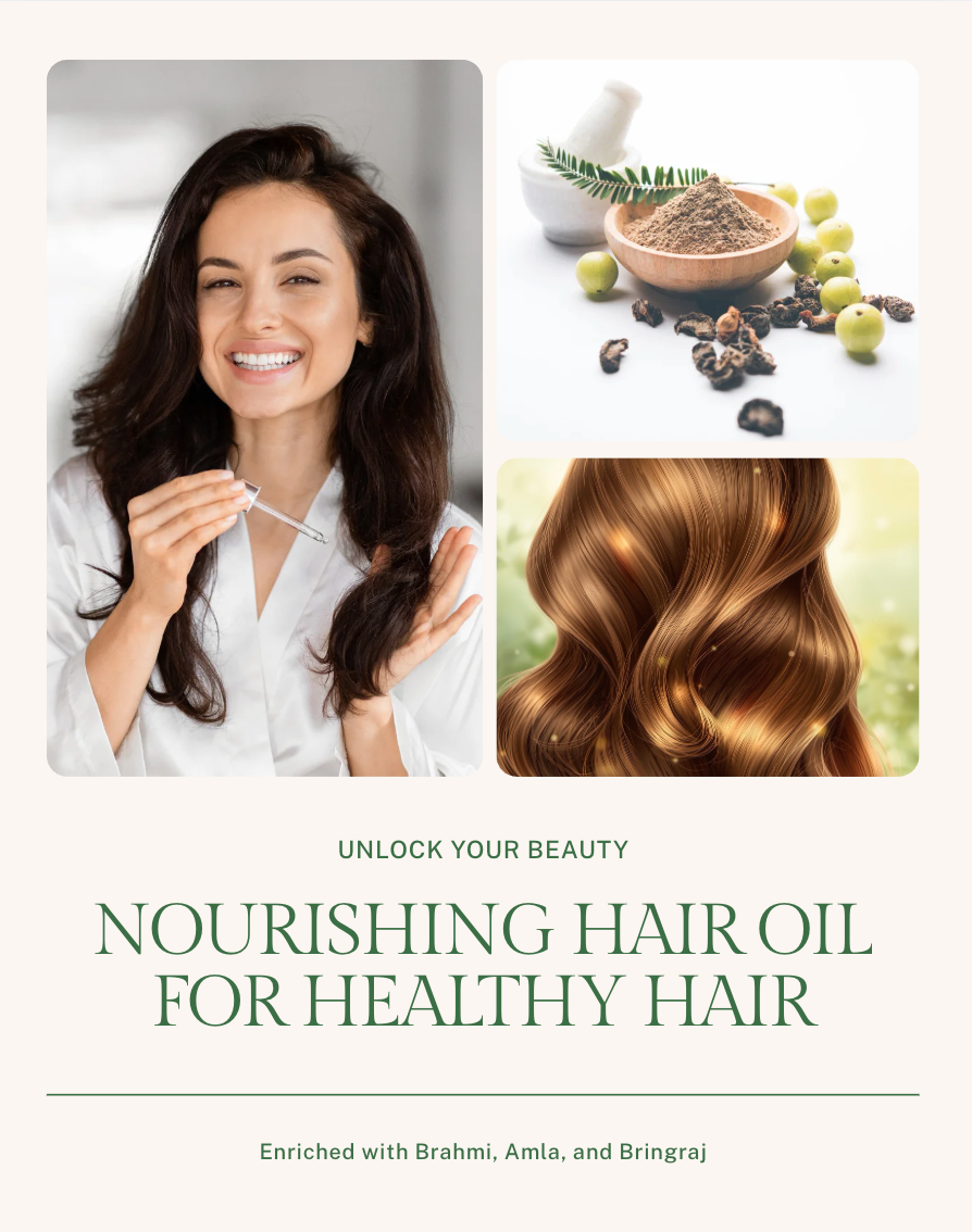 EFFIX Ayurvedic 3 in 1 Hair Growth and Repair Oil - Buy 1 + Get 1 Free (Pack of 2) - Limited Batch!